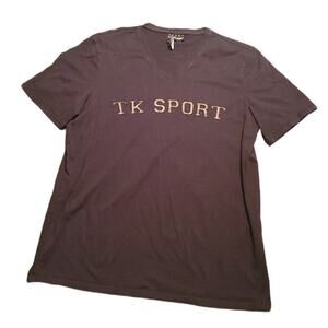 Nwot Sport The Kooples Paris Short Sleeves Graphic TK SPORT Vintage Washed sz M